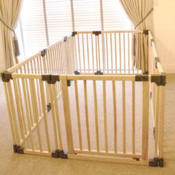 Safetots Wooden Play Den, 120Cm X 200Cm, Baby Playpen, Play Den For Toddlers, Rectangular Play Pen, Easy Installation - thumbnail 3