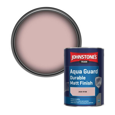 Johnstone's Trade Wood & Metal Aqua Guard Durable Matt Paint (2020-R10B) 1L - image 1