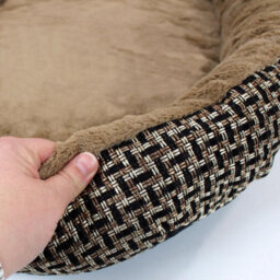 Actiaspet Small Deluxe Orthopaedic Soft Dog Bed Pet Warm Basket Fleece Lining Cushion Puppy Cat - thumbnail 8