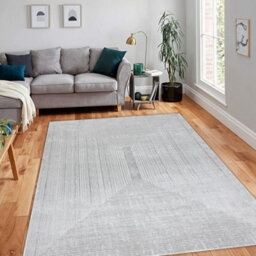 RugsX Carpet Balance 8788 Grey - Geometric, Structural, Glamour  200X290 Cm - thumbnail 5