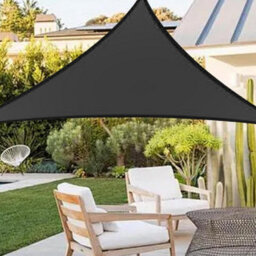 Grey 6X6X6M Triangular Shade Sail Waterproof Foldable - thumbnail 6