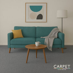 Carpet Shop Online Charm Rich Shadow Grey Twist Carpet 5.75M X 4M - thumbnail 4