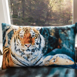 Gc Gaveno Cavailia 3D Fearless Tiger Duvet Cover Bedding Set Single 2Pc With Matching Pillowcases - thumbnail 2