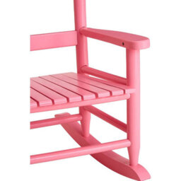 Orsina Pink Rocking Chair, Non-Harmful Children's Chair, Easy To Balance Kiddie Chair, Adjustable Playroom Chair - thumbnail 6
