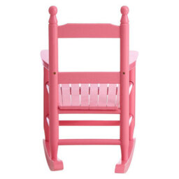 Orsina Pink Rocking Chair, Non-Harmful Children's Chair, Easy To Balance Kiddie Chair, Adjustable Playroom Chair - thumbnail 4