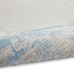 Grey Sky Abstract Modern Floral Rug Easy To Clean Living Room Bedroom And Dining Room -97Cm X 152Cm - thumbnail 5