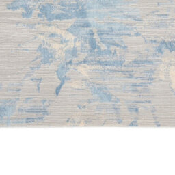 Grey Sky Abstract Modern Floral Rug Easy To Clean Living Room Bedroom And Dining Room -97Cm X 152Cm - thumbnail 4