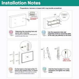 Tv Wall Bracket Mount Slim For 28 30 32 40 42 50 65 Inch Flat 3D Lcd Led Plasma - thumbnail 4