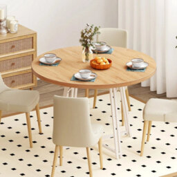 Round Kitchen Table 47 Inch Dining Table - thumbnail 4