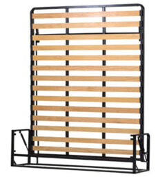 Wallbedking Murphy Bed Vertical 160Cm X 200Cm Classic Wall Bed, Fold-Down Guest Bed For Small Rooms, Apartments And Studios - thumbnail 2