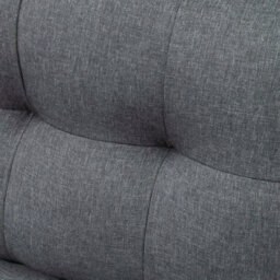 Eco Living Portofino 3 Seater Corner Sofa, Chaise Lounge Furniture With Reversible Ottoman Footstool Or Chaise - Grey - thumbnail 5