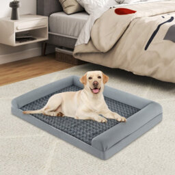 Costway Orthopedic Foam Dog Bed Xl Sized Large Pet Bed 122 X 90 X 18 Cm - thumbnail 9