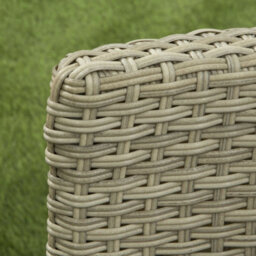 Garden Store Direct Sarasota 2 Seat Rattan Garden Companion Furniture Set With Aluminium Frame In Natural - thumbnail 7