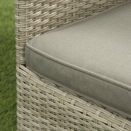 Garden Store Direct Sarasota 2 Seat Rattan Garden Companion Furniture Set With Aluminium Frame In Natural - thumbnail 4