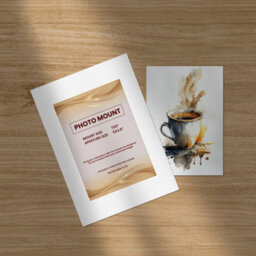 Ak Frames 7X5 White Picture Mounts To Fit 5X3.5 Aperture Size - Mount Board Only (No Frame Included) - thumbnail 5