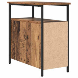 Walplus Bedside Cabinet Old Wood 30 X 60 X 60 Cm Engineered Wood - thumbnail 8