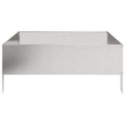 Berkfield Durable Garden Raised Bed 100X100X25 Cm Stainless Steel - thumbnail 4