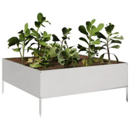 Berkfield Durable Garden Raised Bed 100X100X25 Cm Stainless Steel - thumbnail 3