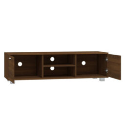 Berkfield Tv Cabinet Brown Oak 140X40.5X35 Cm Engineered Wood - thumbnail 5