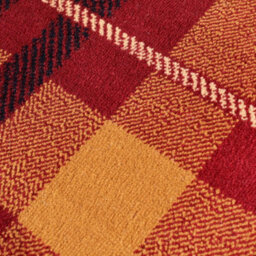 Tartan Red Chequered Tartan Easy To Clean Rug For Dining Room-120Cm X 170Cm - thumbnail 3