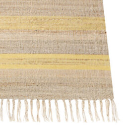 Beliani Rug Talpur Yellow 160 X 230 Cm Jute - thumbnail 4