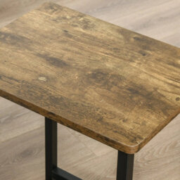 Industrial Bar Stools Set Of 2, Kitchen Bar Chairs Home Pub Rustic Brown - thumbnail 6