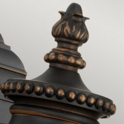 Luminosa Lighting Elstead Luverne 1 Light Outdoor Small Wall Lantern Light Rubbed Bronze Ip44, E27 - thumbnail 2