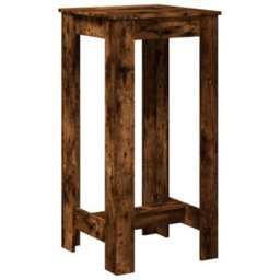 Berkfield Bar Table Smoked Oak 51X50X103.5 Cm Engineered Wood - thumbnail 6