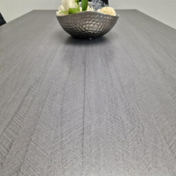 Kosy Koala Dining Table And 4 Chairs With Bench Black Dark Grey 4 Velvet Chairs Wooden Bench Wood Dining Set Furniture - thumbnail 8