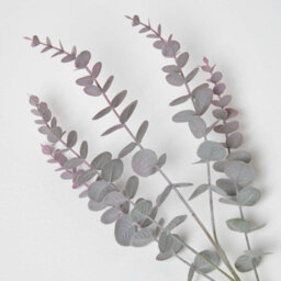 Homescapes Set Of 3 Artificial Green Handcrafted Eucalyptus Spray Stems, 71 Cm - thumbnail 3