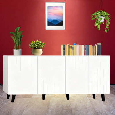Bari M Chest Of Drawers For Modern Interiors White - image 1
