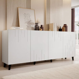 Bari M Chest Of Drawers For Modern Interiors White - thumbnail 2