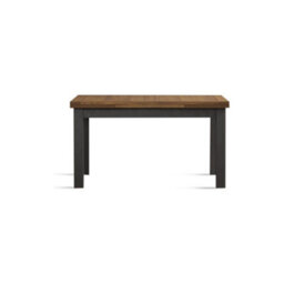 Furniture 48 Extending Romney 140Cm Oak And Charcoal Grey Painted Dining Table - thumbnail 2