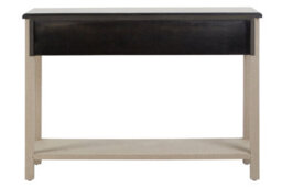 Premier Housewares Interiors By Premier Elegant 3 Drawer Console Table, Functional Design Sofa Table For Livingroom, Durable Long Console Table - thumbnail 4