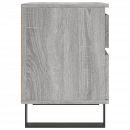Berkfield Bedside Cabinet Grey Sonoma 40X35X50 Cm Engineered Wood - thumbnail 7