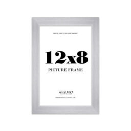 "17X17"" White Picture Frame - 17X17"" Square Frame With 14X14"" Mount For 17X17""/14X14"" Pictures Luxurious Style Thin Edge, 1 Pack" - thumbnail 1
