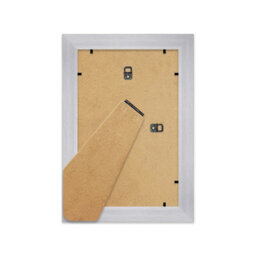 "17X17"" White Picture Frame - 17X17"" Square Frame With 14X14"" Mount For 17X17""/14X14"" Pictures Luxurious Style Thin Edge, 1 Pack" - thumbnail 3