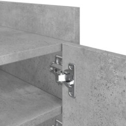 Berkfield Durable Tv Cabinet Concrete Grey 80X35X40 Cm Engineered Wood - thumbnail 9