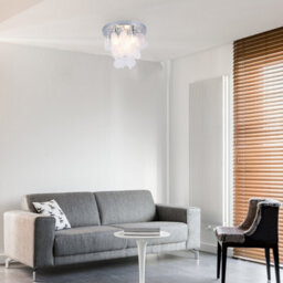 Harper Living Crystal Bathroom Ceiling Light 3Xg9 Cap Type Modern Water Resistant (Ip44) Circular Crystals - thumbnail 5