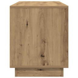 Berkfield Tv Cabinet With Led Lights Artisan Oak 100X41X50 Cm - thumbnail 8