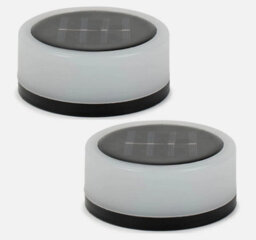 Set Of 2 Decking Table Top Solar Lights Rgb Outdoor Garden Spike Path Lights - thumbnail 5