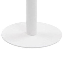 Berkfield Bistro Table Light Brown 80 Cm Mdf - thumbnail 3
