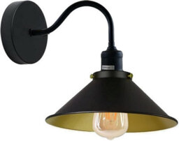 " Retro Rainproof Cone Shaped Shade Swan Neck Wall Sconce Fittings Metal Indoor Light Fitting For Bedroom Dinning Room" - thumbnail 3