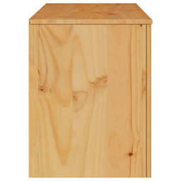 "Berkfield Tv Cabinet ""drammen"" 99X43X55 Cm Solid Wood Pine" - thumbnail 8