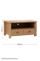 Orsina Contemporary Design Media Unit, Durable Mdf Constructed Modern Tv Unit, Functional Sleek Design Media Unit - thumbnail 5