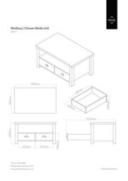 Orsina Contemporary Design Media Unit, Durable Mdf Constructed Modern Tv Unit, Functional Sleek Design Media Unit - thumbnail 4