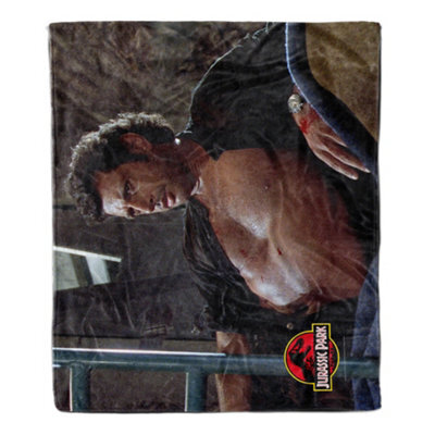 Zavvi Jurassic Park Jeff Goldblum Fleece Blanket