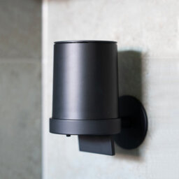 Smedbo Frosted Glass Soap Dispenser With Self Adhesive Wall Mount - thumbnail 2
