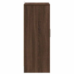 Berkfield Elegant Shoe Cabinet Brown Oak 60X35X92 Cm Engineered Wood - thumbnail 6