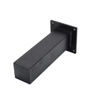 4Pcs Steel Square Tube Breakfast Bar Coffee Table Legs Dining Table Desk Base 71 Cm - image 1